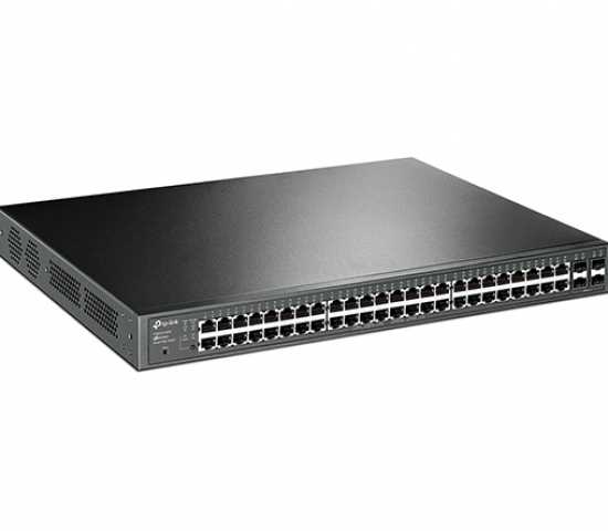  T1600G-52PS (TL-SG2452P) Bộ Chia Tín Hiệu JetStream 48 Cổng Gigabit Smart PoE+ với 4 khe SFP